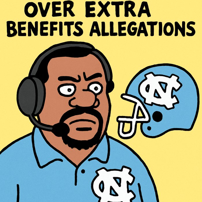 UNC DB Coach Hawkins Suspended Over Extra Benefits Allegations