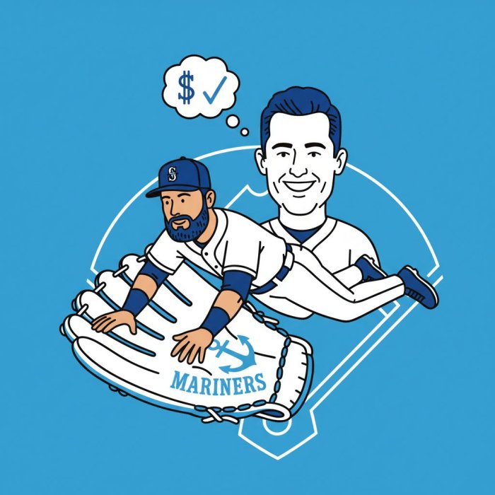 Naylor Returns to Mariners on 5-Year Deal