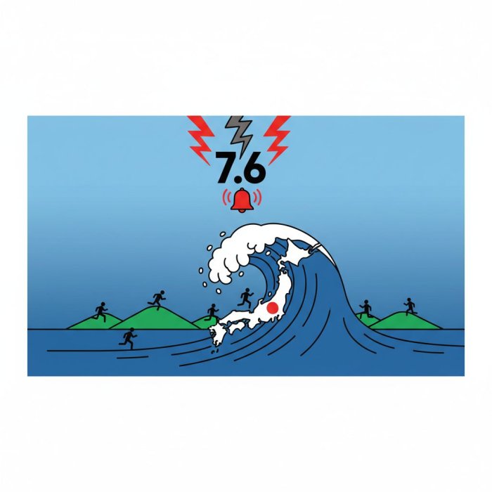 7.6 Magnitude Japan Quake Triggers Tsunami Warnings
