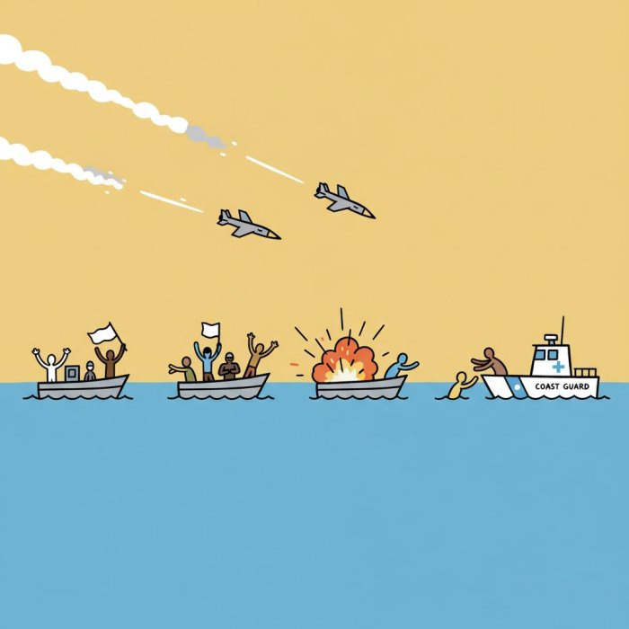 US Strikes Narco-Terror Vessels in International Waters