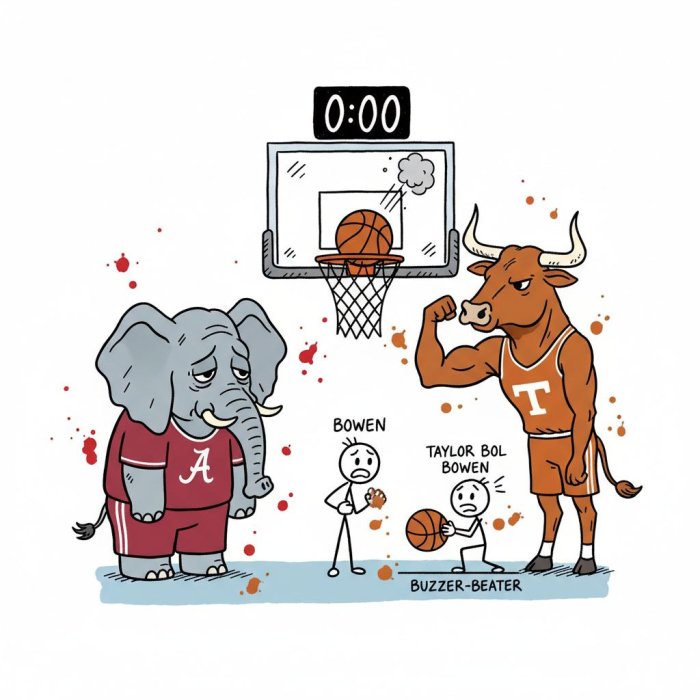 No. 13 Alabama Beats Texas at Home