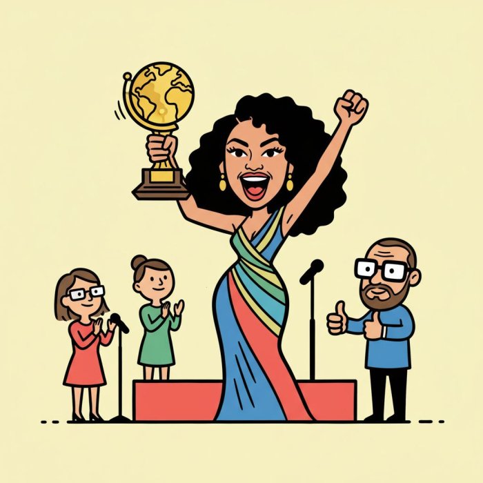 Teyana Taylor Wins Golden Globes Supporting Actress