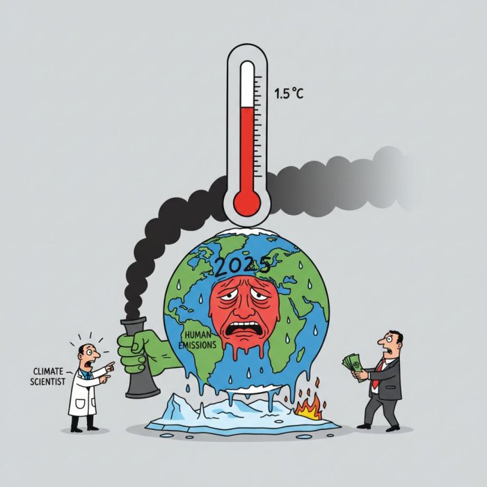 2025 Was Third Hottest Year on Record, Climate Data Show