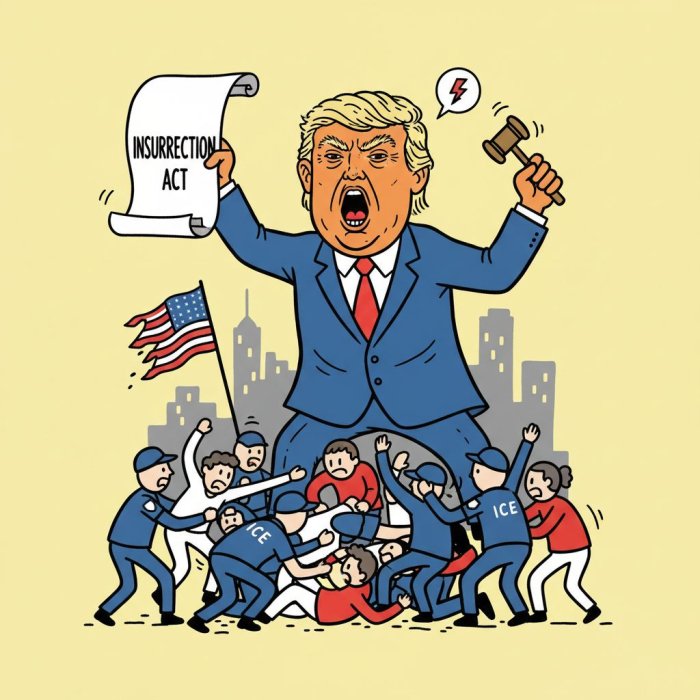 Trump Threatens Insurrection Act over Minnesota unrest