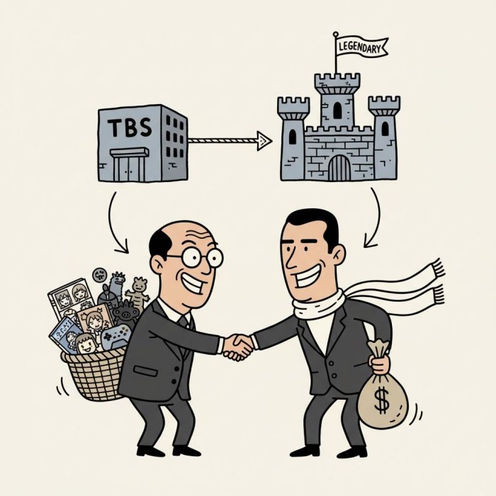 Legendary Sells Minority Stake to Tokyo Broadcasting System