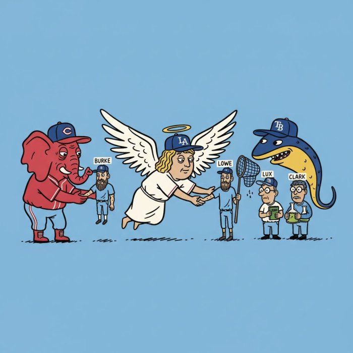 Reds, Angels and Rays Agree on 3-Way Trade