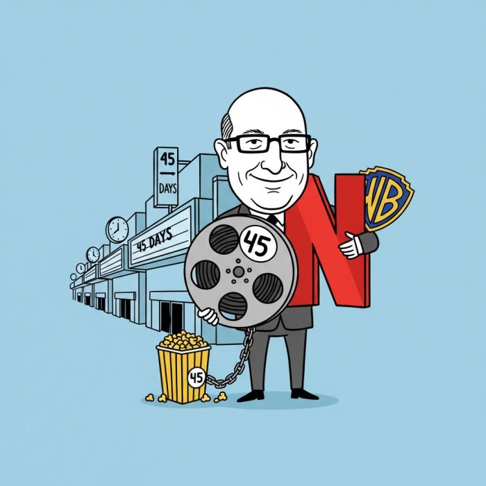 Netflix Keeps Warner Bros. Theatrical Window at 45 Days