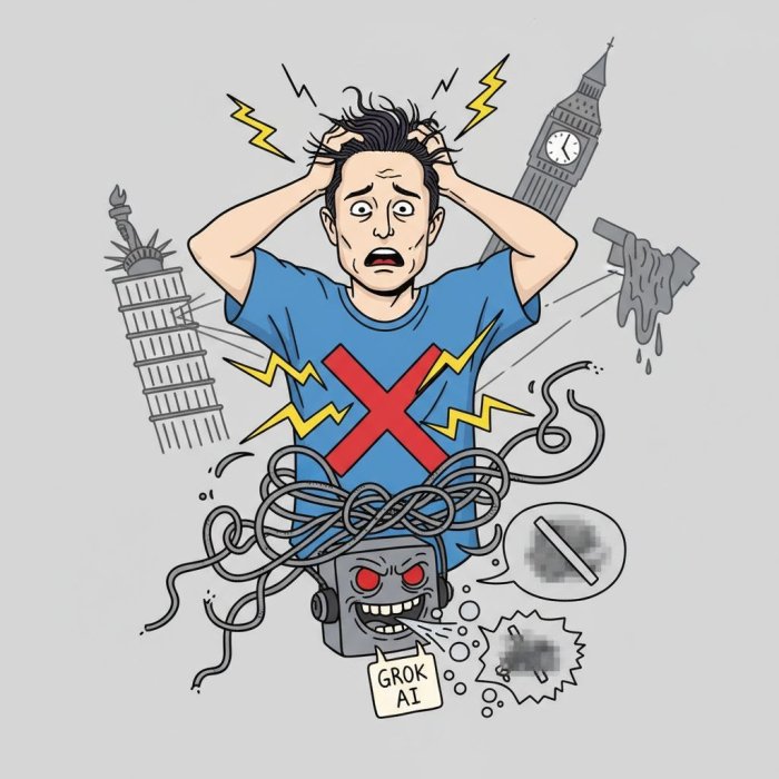 X outage widens as Grok controversy tops headlines