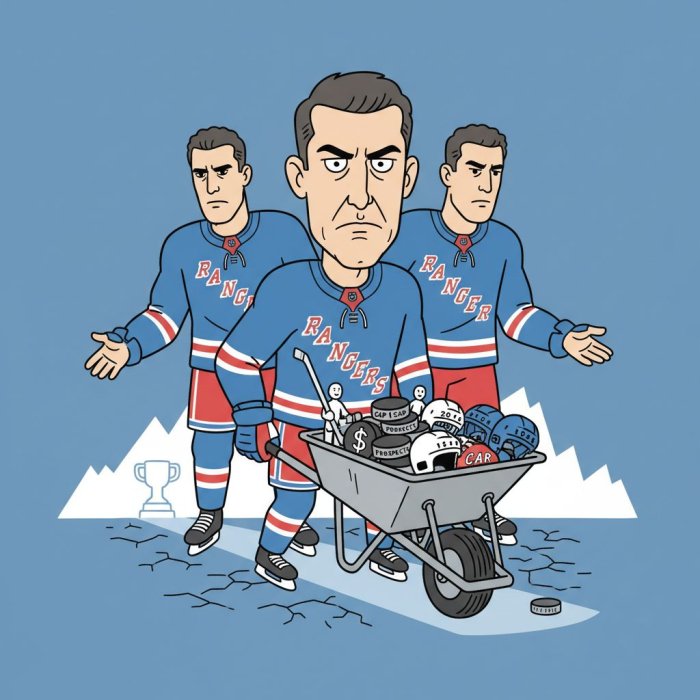 Rangers announce retool plan amid tough season