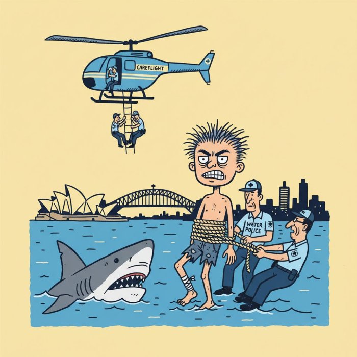 Shark Attack in Sydney Harbour Leaves Boy in Critical Condition