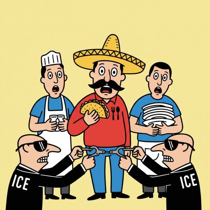 ICE Detains Restaurant Workers After Lunch Visit