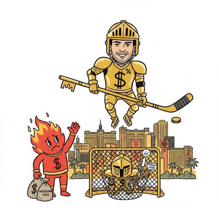 Vegas Lands Rasmus Andersson in Blockbuster Trade