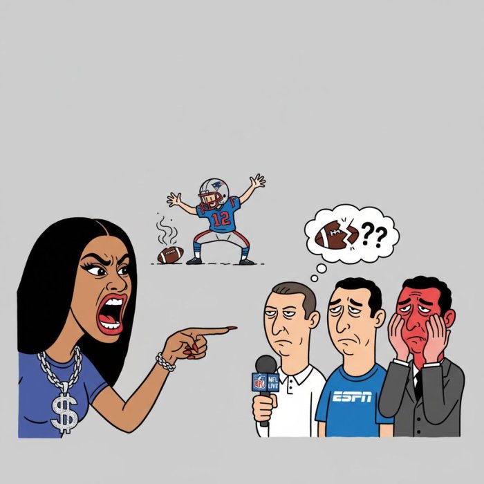 Cardi B Fires Back After Patriots’ Playoff Win