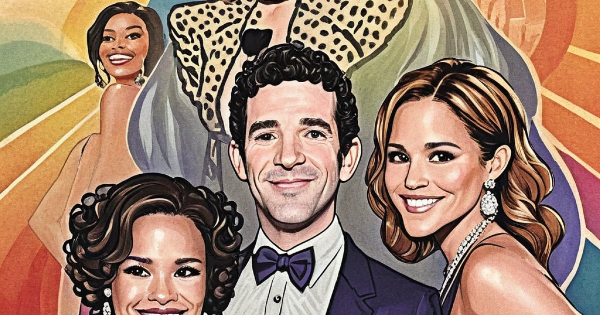 Michael Urie's Emotional 'Ugly Betty' Reunion at 2025 GLAAD Awards(01)