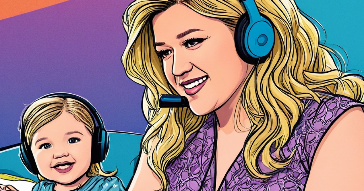 Kelly Clarkson's Daughter River Shines as 'Mini Producer' on Talk Show