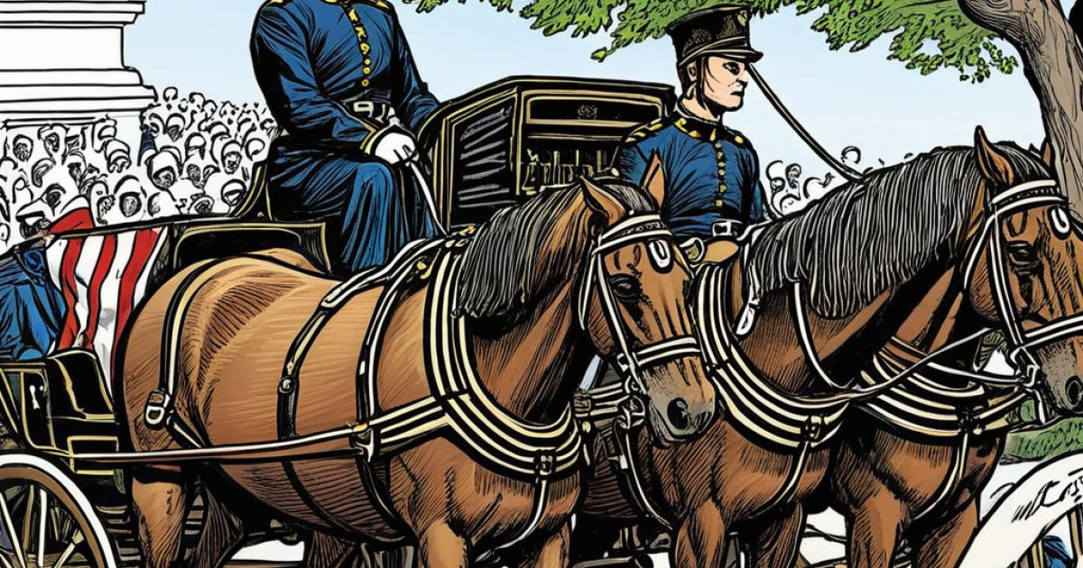 Army Revives HorseDrawn Caissons for Arlington Funerals After